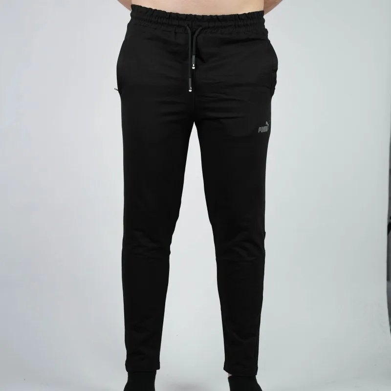 sweatpant puma black  slim fit