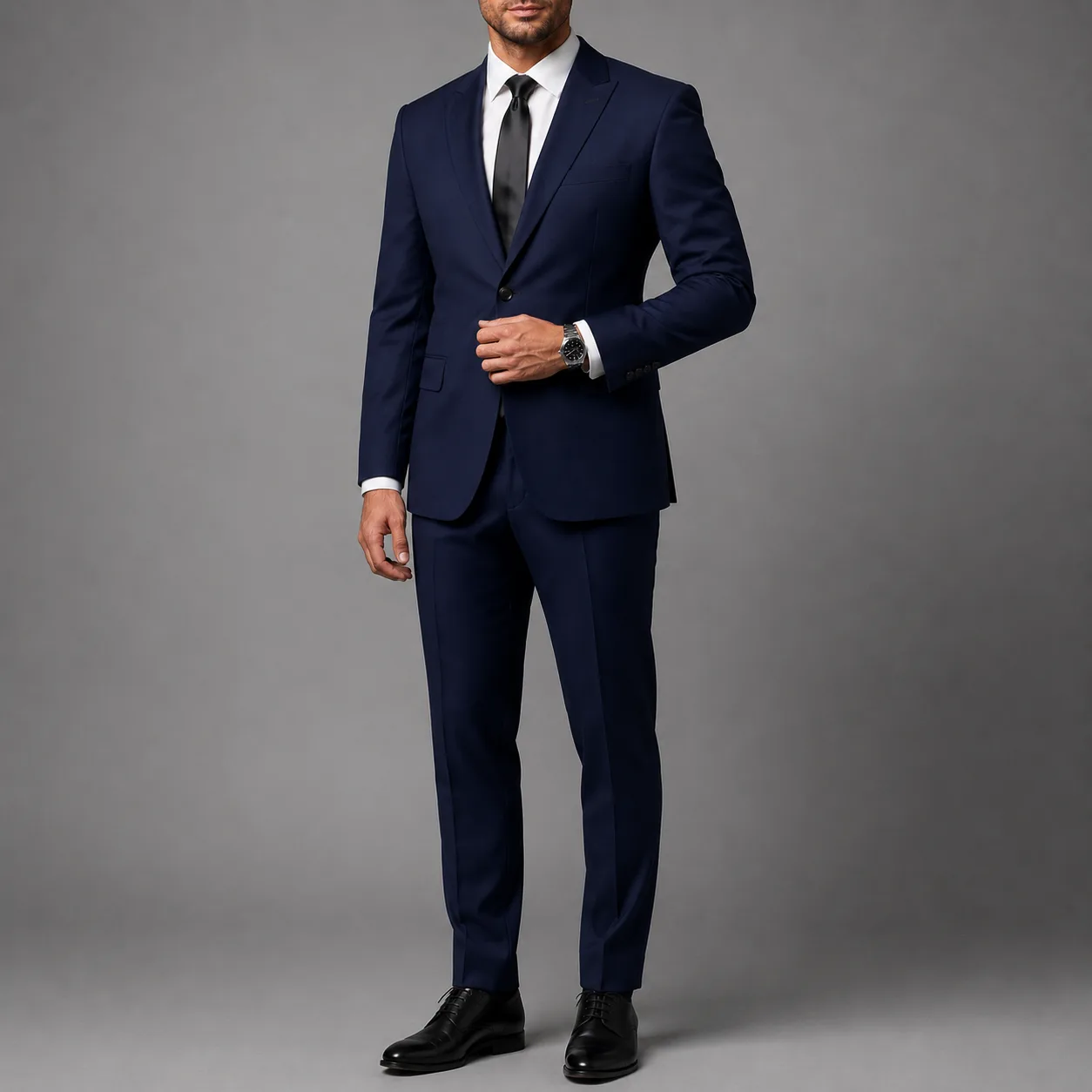 Navy Di Rossi Suit