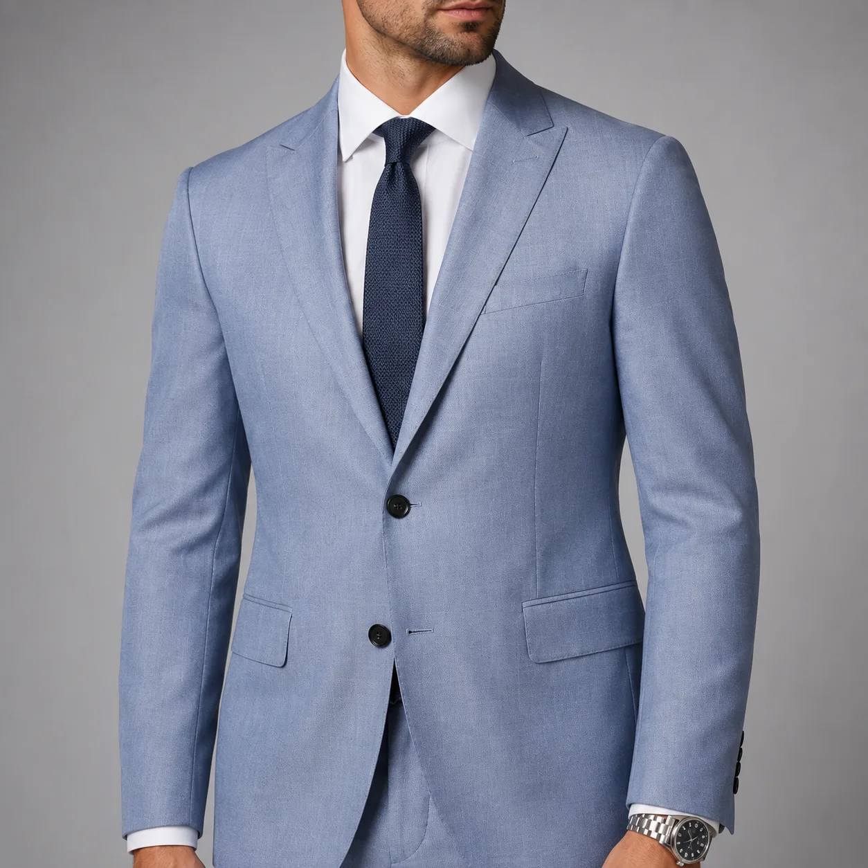 Blue Di Rossi Suit
