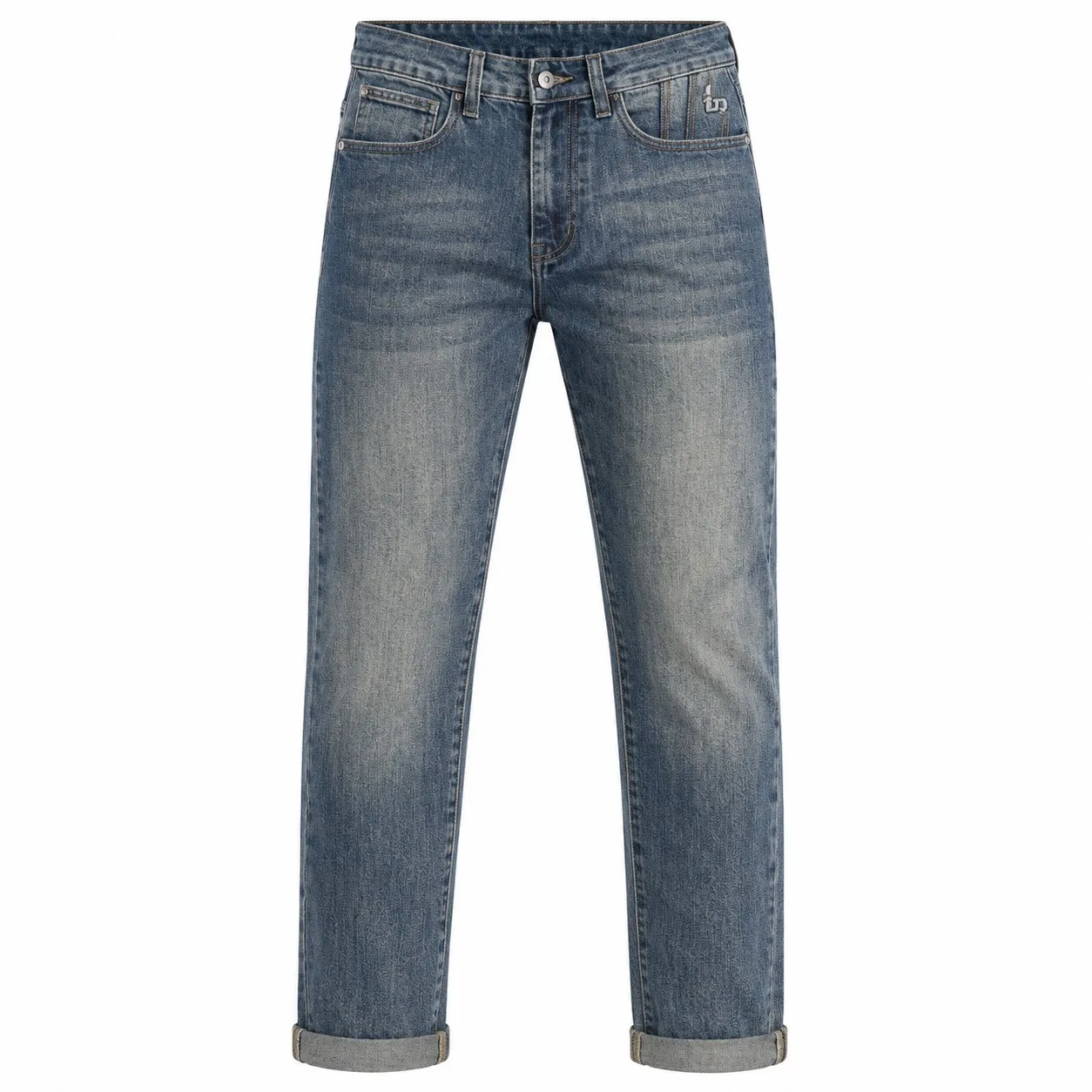 Cuffed Vintage Jeans