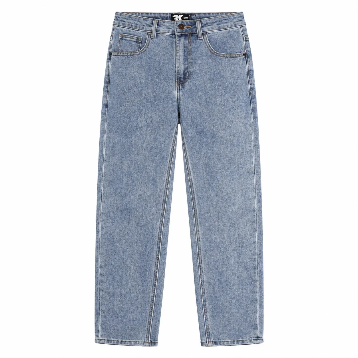 YOUTHFEVER Baggy Ice Blue Jeans