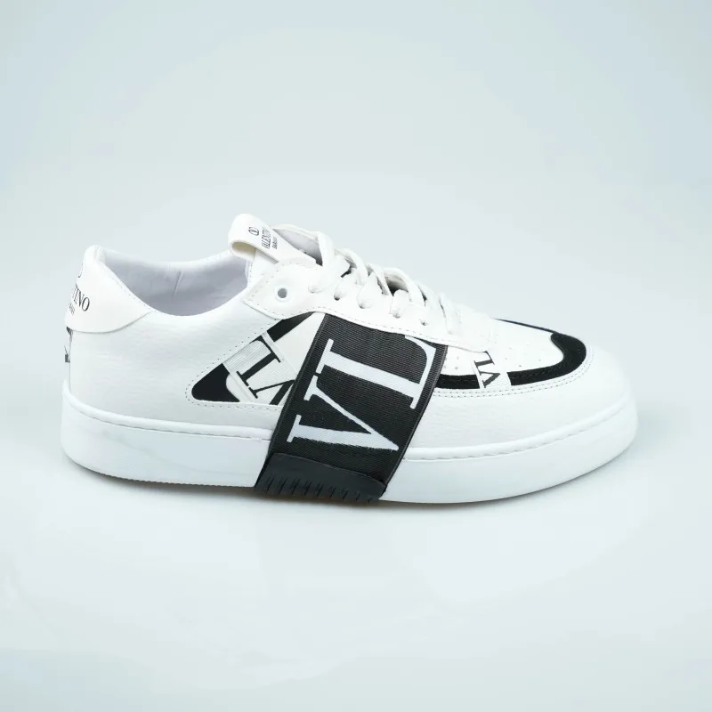 valentino shoes white black