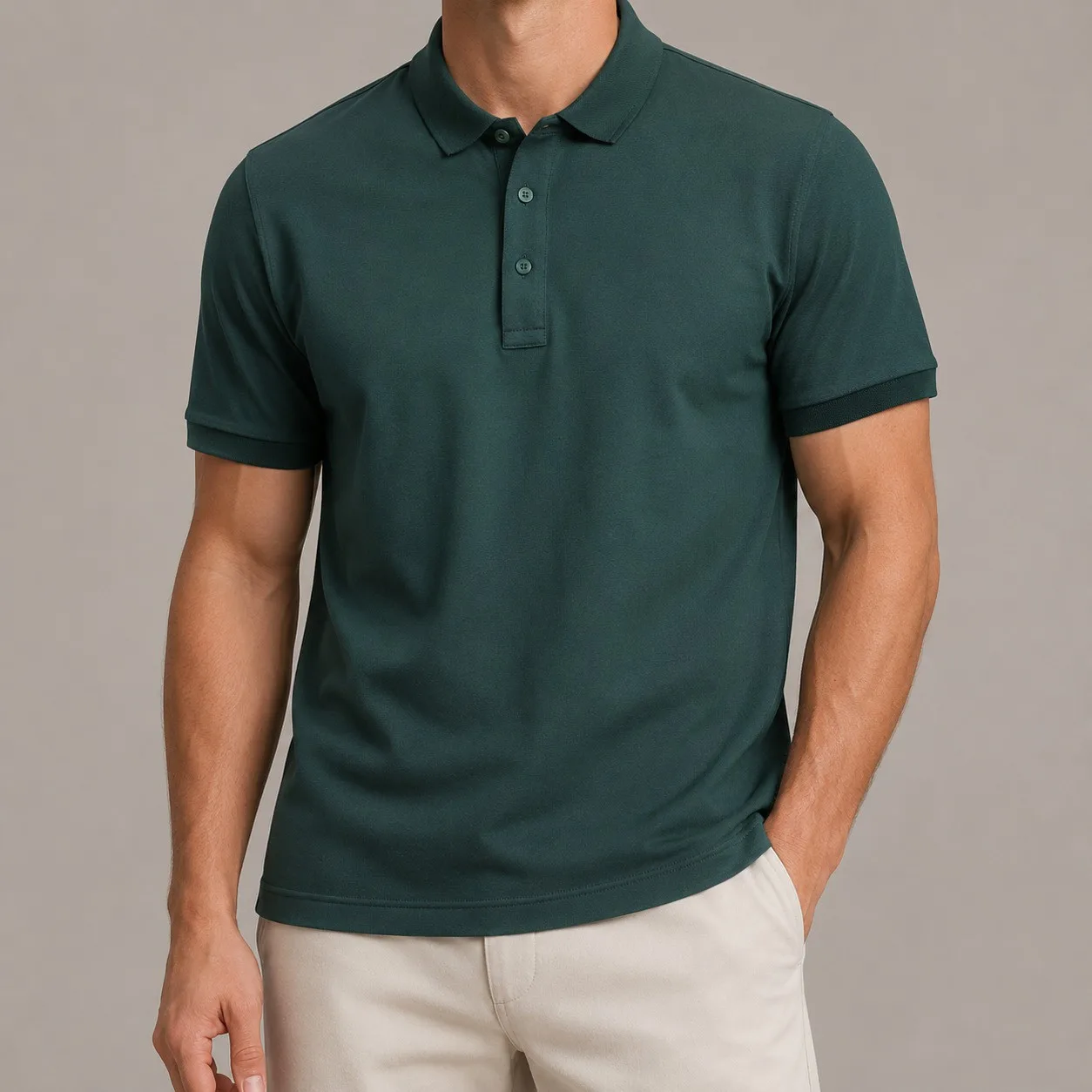 Teal Di Rossi Polo