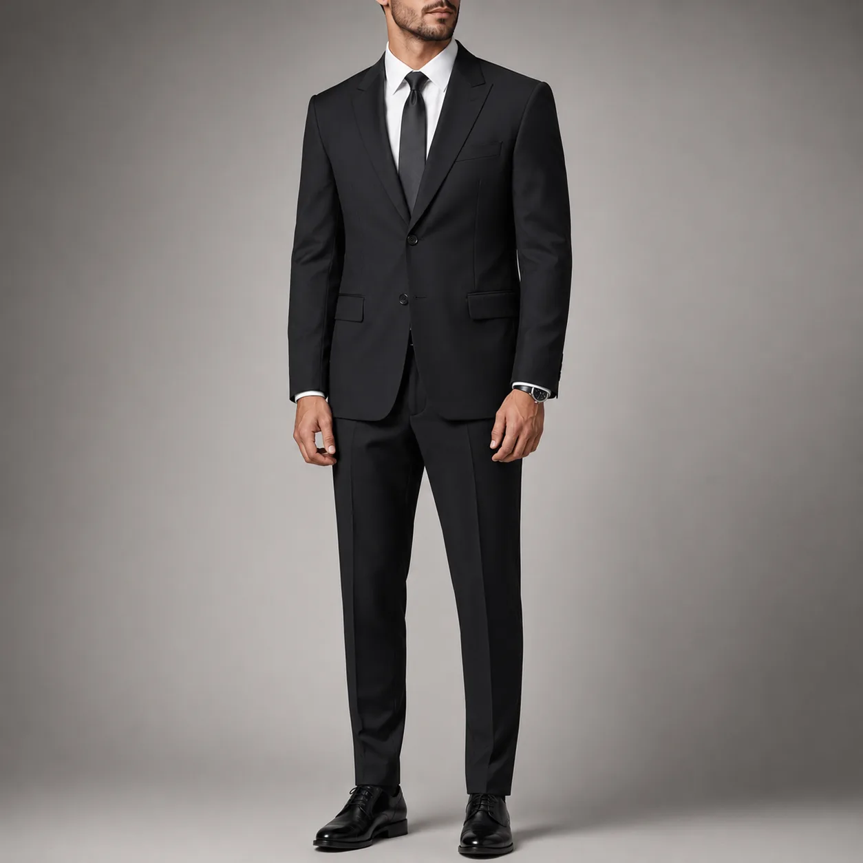 Black Di Rossi Suit